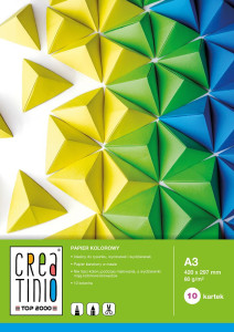 PAPIER KOLOROWY TOP 2000 CREATINIO A3/10K