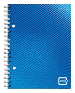 KOŁOBRULION TOP 2000 COLOR 2.0 A5/80K KRATKA Z MARGINESEM MIKS KOLORÓW
