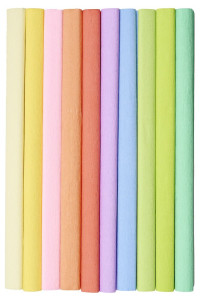BIBUŁA MARSZCZONA TOP 2000 CREATINIO 50X200 MIKS PASTELOWYCH KOLORÓW/ KOMPLET 10 SZTUK