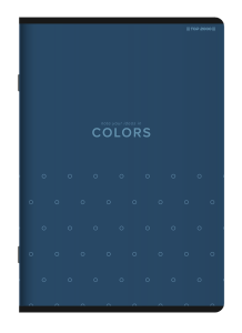 ZESZYT TOP 2000 COLORS A5/60K KRATKA NIEBIESKI