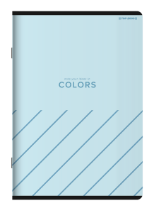ZESZYT TOP 2000 COLORS A5/80K KRATKA MIX