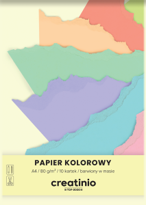 PAPIER KOLOROWY CREATINIO A4/10K